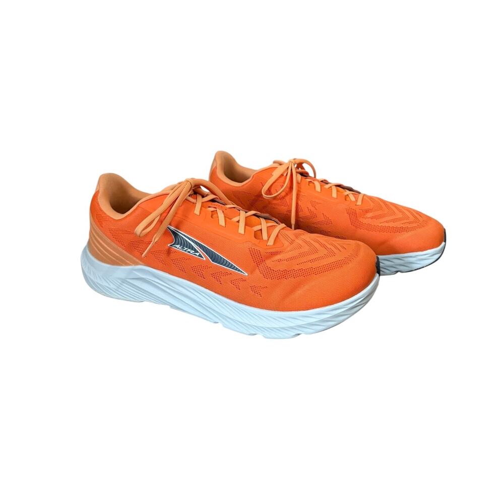 Altra Rivera 4 Running Shoes Orange Men’s 12 Walking Comfort Athletic Sneaker
